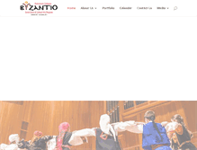 Tablet Screenshot of byzantio.org